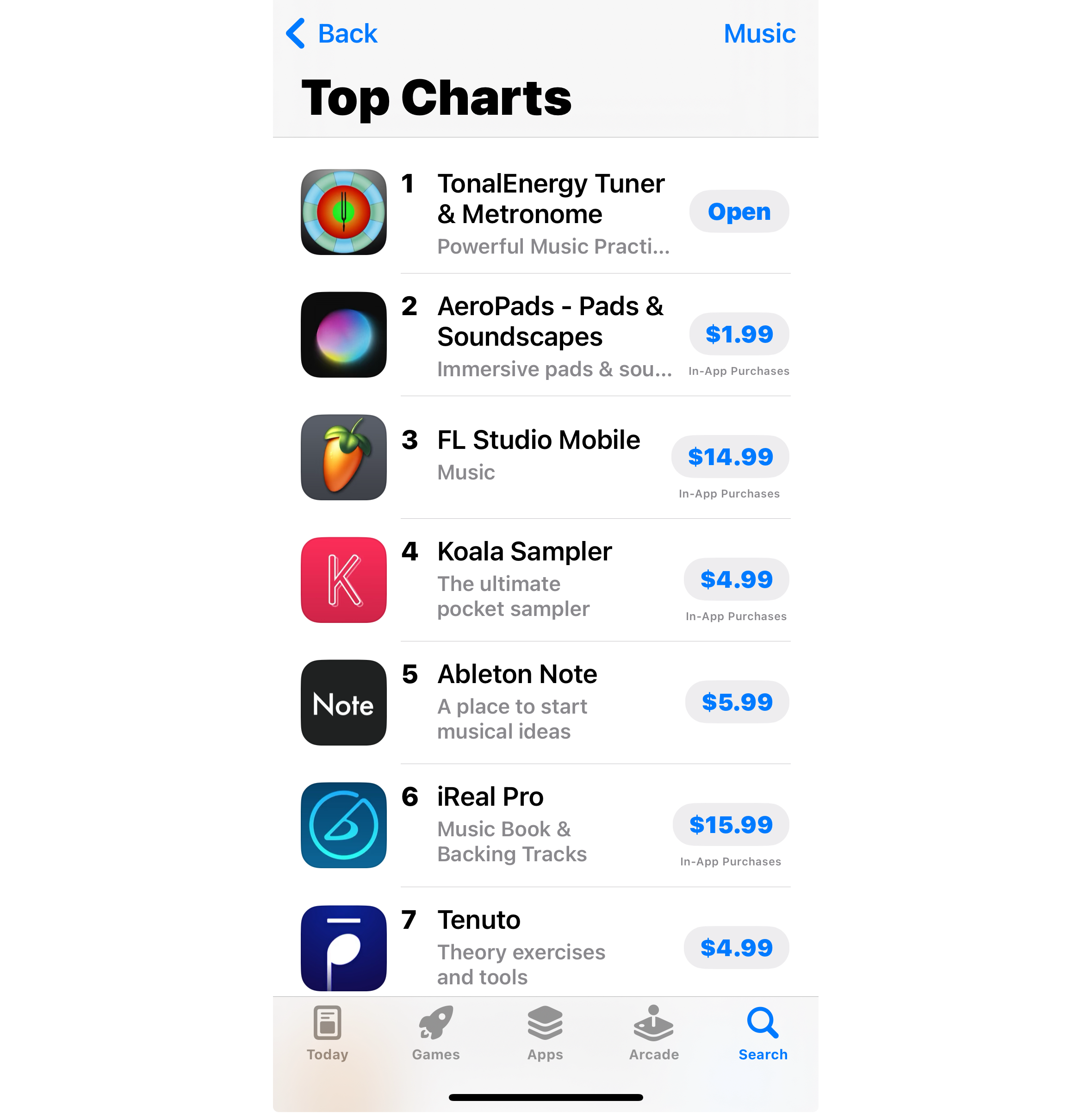 popular music apps popular music apps